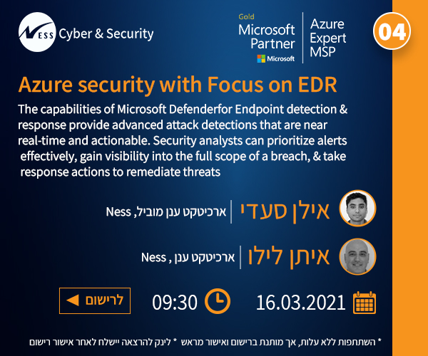 Azure security with Focus on EDR