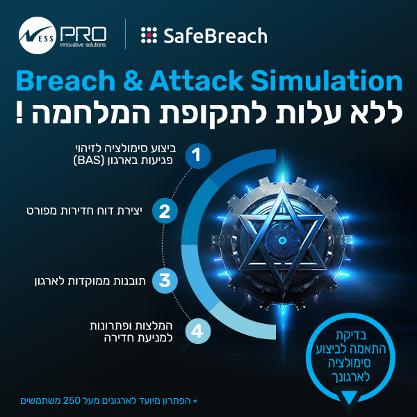סימולציית חדירות ללא עלות!