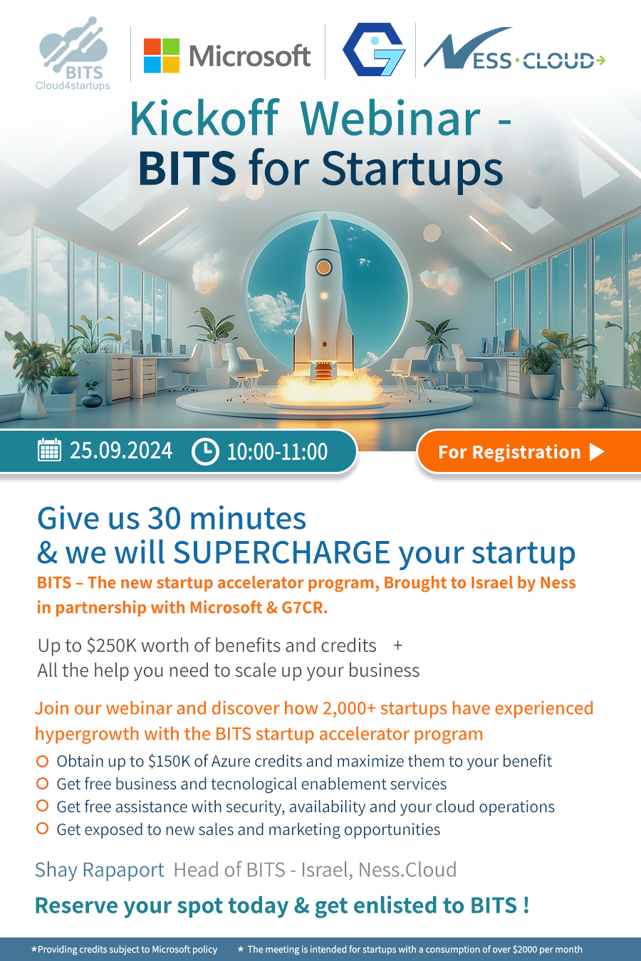BITS for Startups - Kickoff Webinar