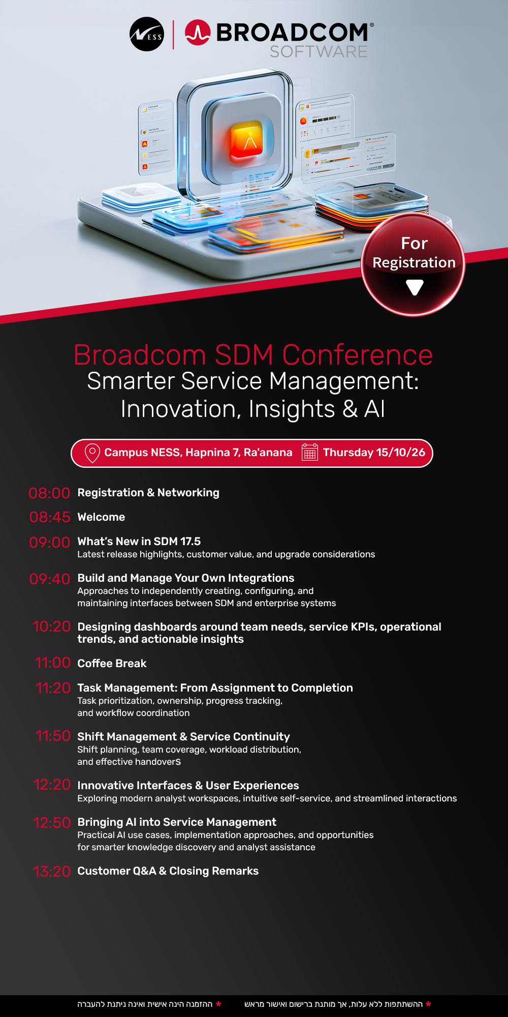 Broadcom SDM Conference