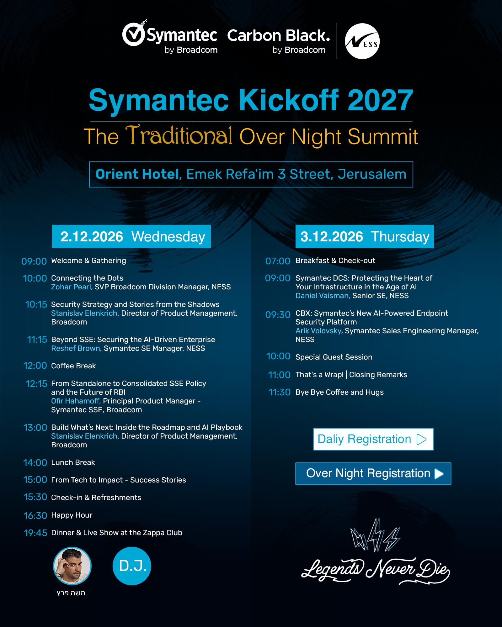 Symantec Kickoff 2027